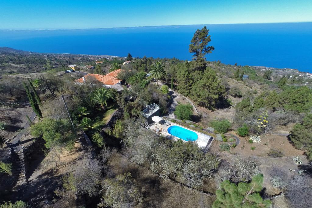 Feriendomizil Finca Tijarafe Mit Beheiztem, Abdeckbarem Pool ภายนอก รูปภาพ