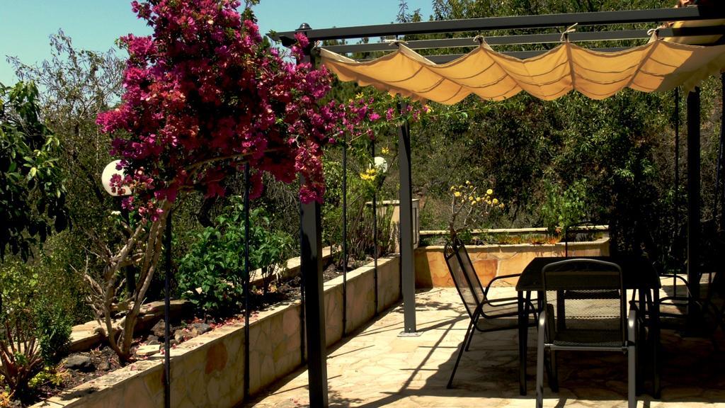 Feriendomizil Finca Tijarafe Mit Beheiztem, Abdeckbarem Pool ภายนอก รูปภาพ